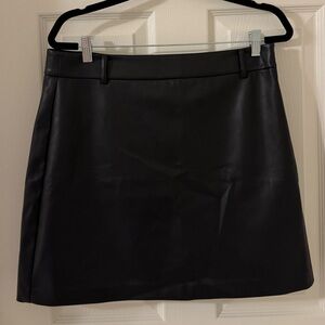 Loft Leather Skirt